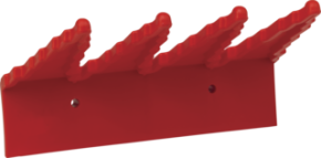 Vikan Wall Bracket, 9.4", Red