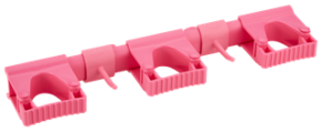 Vikan Hygienic Hi-Flex Wall Bracket System, 420 mm, Pink