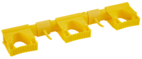 Vikan Hygienic Hi-Flex Wall Bracket System, 420 mm, Yellow