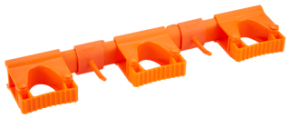 Vikan Hygienic Hi-Flex Wall Bracket System, 420 mm, Orange