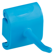 Vikan, Hygienic Wall Bracket, Single Hook Module, 41 mm, Blue