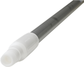 Vikan Aluminum Handle, Ø, 59.4", White