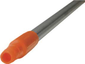 Vikan Aluminum Handle, Ø, 59.4", Orange