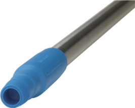 Vikan Stainless Steel Handle, Ø, 59.4", Blue