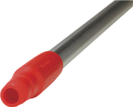 Vikan Stainless Steel Handle, Ø, 59.4", Red