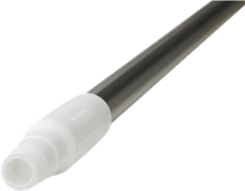 Vikan Stainless Steel Handle, Ø, 59.4", White