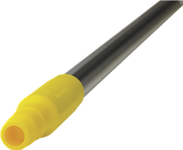 Vikan Stainless Steel Handle, Ø, 59.4", Yellow