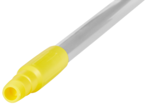 Vikan Aluminum Handle, Ø, 57.5", Yellow