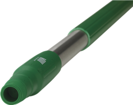 Vikan Stainless Steel Handle, Ø, 40.4", Green