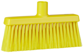 Vikan Lobby Broom, 10.2" Soft/stiff, Yellow