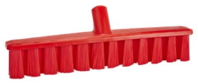 Vikan UST Broom, 15.7" Medium, Red