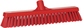 Vikan Broom, 16.1" Soft/stiff, Red