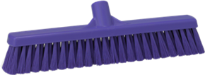 Vikan Broom, 16.1" Soft/stiff, Purple