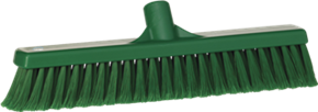 Vikan Broom, 16.1" Soft/split, Green