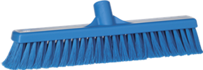 Vikan Broom, 16.1" Soft/split, Blue