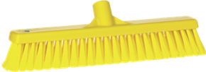 Vikan Broom, 16.1" Soft/split, Yellow