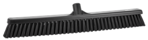 Vikan Broom, 24" Soft/stiff, Black