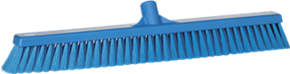 Vikan Broom, 24" Soft, Blue