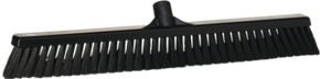 Vikan Broom, 24" Soft, Black