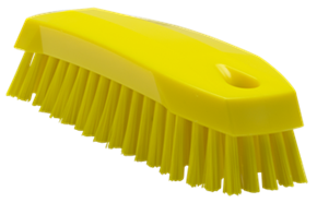 Vikan Hand Brush M, 6.5", Medium, Yellow