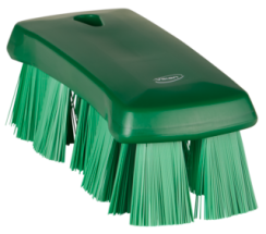 Vikan UST Hand Brush,176 mm,Hard,Green