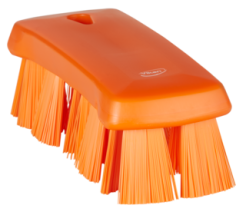 Vikan UST Hand Brush,176 mm,Hard,Orange