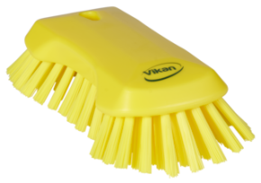Hand Brush XL,230mm, Very Hard, Yellow