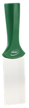 Vikan Stainless Steel Scraper with Threaded Handle, 2", Green