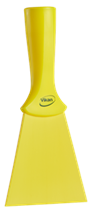 Vikan Nylon Scraper with Threaded Handle, 3.9", Yellow