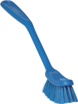 Vikan Dish Brush, 11.4", Medium, Blue