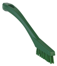 Vikan Detail Brush, 8.1", Extra stiff, Green