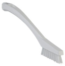 Vikan Detail Brush, 8.1", Extra stiff, White