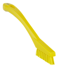 Vikan Detail Brush, 8.1", Extra stiff, Yellow