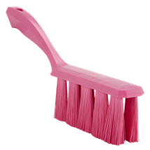 Vikan UST Bench Brush, 13", Soft, Pink