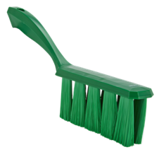 Vikan UST Bench Brush, 13", Soft, Green