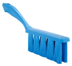 Vikan UST Bench Brush, 13", Soft, Blue