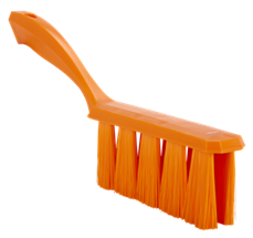 Vikan UST Bench Brush, 13", Soft, Orange