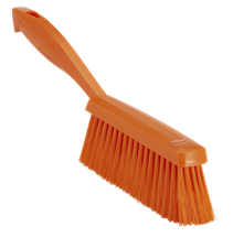 Vikan Hand Brush, 13", Soft, Orange