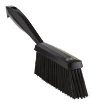 Vikan Hand Brush, 13", Soft, Black