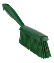 Vikan Hand Brush, 13", Medium, Green