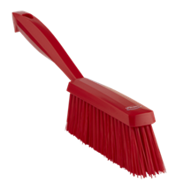 Vikan Hand Brush, 13", Medium, Red