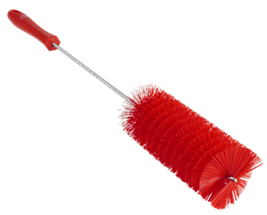 Vikan Tube Brush, , 19.7", Medium, Red