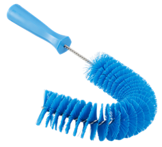 Vikan Pipe Exterior Brush, Ø, 14.2", Medium, Blue
