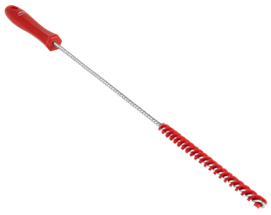 Vikan Tube Brush, , 19.7", Stiff, Red