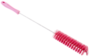 Vikan Tube Brush, , 19.7", Stiff, Pink