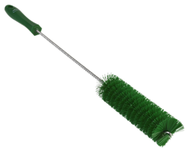 Vikan Tube Brush, , 19.7", Stiff, Green