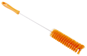Vikan Tube Brush, , 19.7", Stiff, Orange