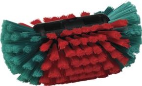 Vikan Rim Cleaner, waterfed, 9", Soft/split, Black