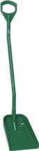 Vikan Ergonomic shovel, 10.7",  Green