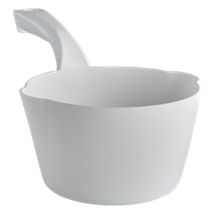 Vikan Round Bowl Scoop,  , White